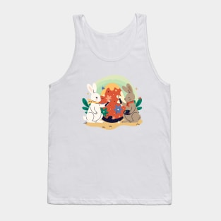 Cute Easter Bunny Tank Top